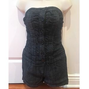 Preowned Arden B Denim Romper - size Medium.